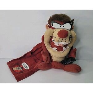 Vintage‎ Taz Looney Tunes Remote Holder 1998 Couch Flap Heavy Plush Cool!